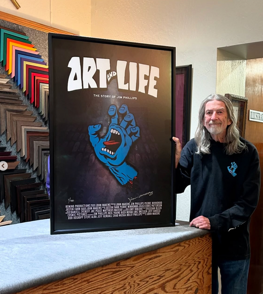 Art & Life: The Story of Jim Phillips – Movie Poster - Signed
